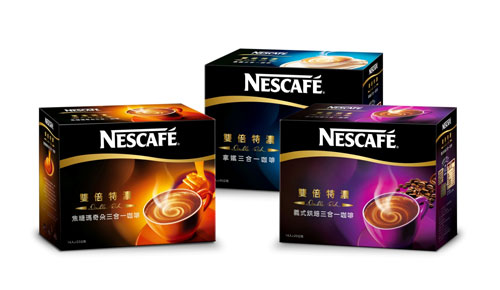 雀巢咖啡Double Rich雙倍特濃系列產品單盒建議售價160元，每盒內含14包香醇濃郁的美味咖啡，平價奢華隨手可得